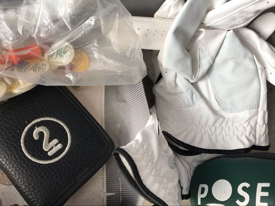 JUST ADDED - Golf Clubs, Golfing Bags, Golfing Accessories Lot Including Callaway, Taylor Made, Ben Hogan - See Photos [Photo 21]