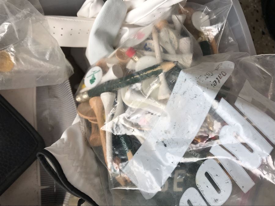 JUST ADDED - Golf Clubs, Golfing Bags, Golfing Accessories Lot Including Callaway, Taylor Made, Ben Hogan - See Photos [Photo 20]