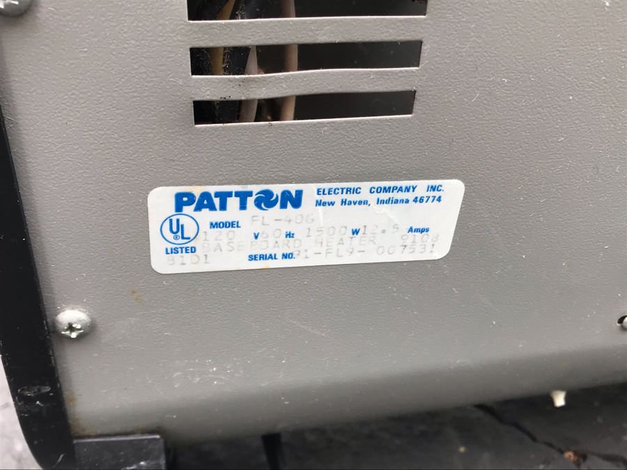JUST ADDED - Patton Baseboard Heater 40.5W [Photo 5]