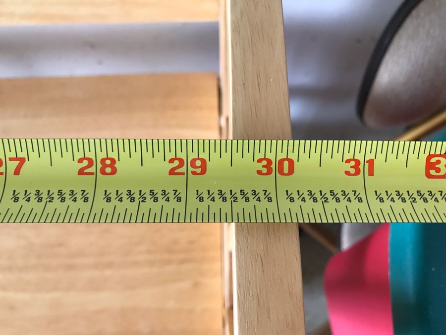 JUST ADDED - Wooden Folding Bookcase Bookshelf 30W X 12D X 38H [Photo 3]