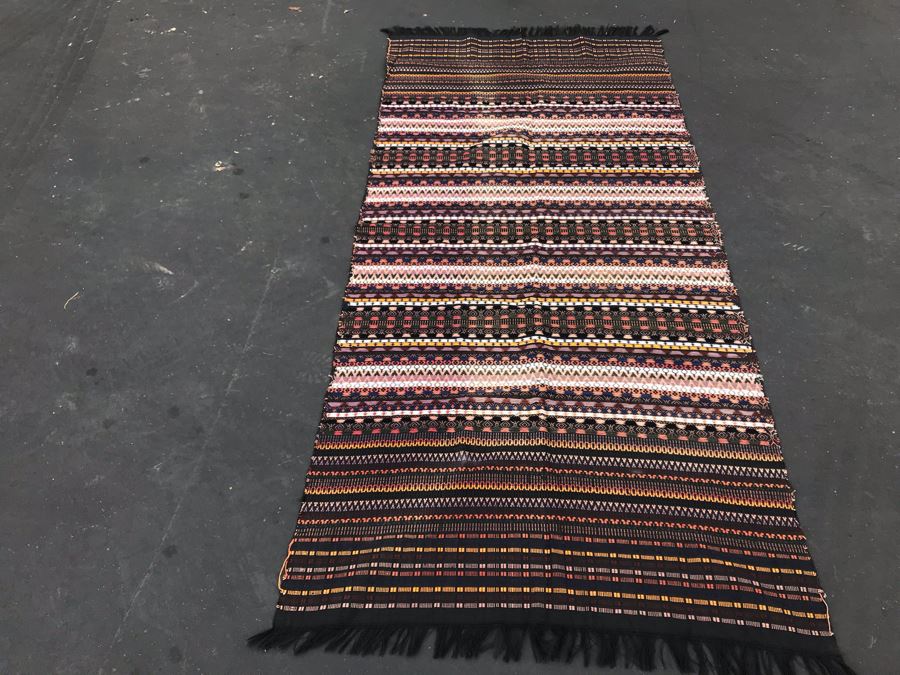 JUST ADDED - Handmade Ethnic Throw Scarf 34 X 76 [Photo 3]