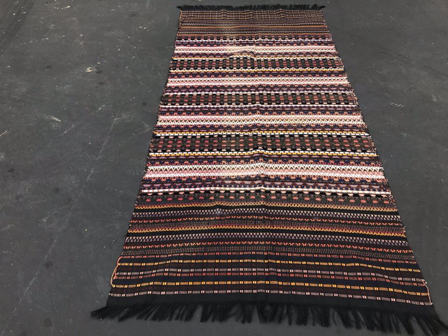 JUST ADDED - Handmade Ethnic Throw Scarf 34 X 76 [Photo 2]
