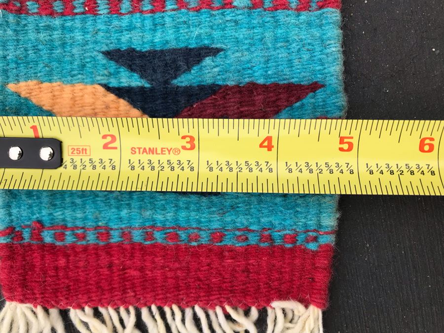 JUST ADDED - Set Of (4) Handwoven Drink Coasters 5 X 6 [Photo 4]