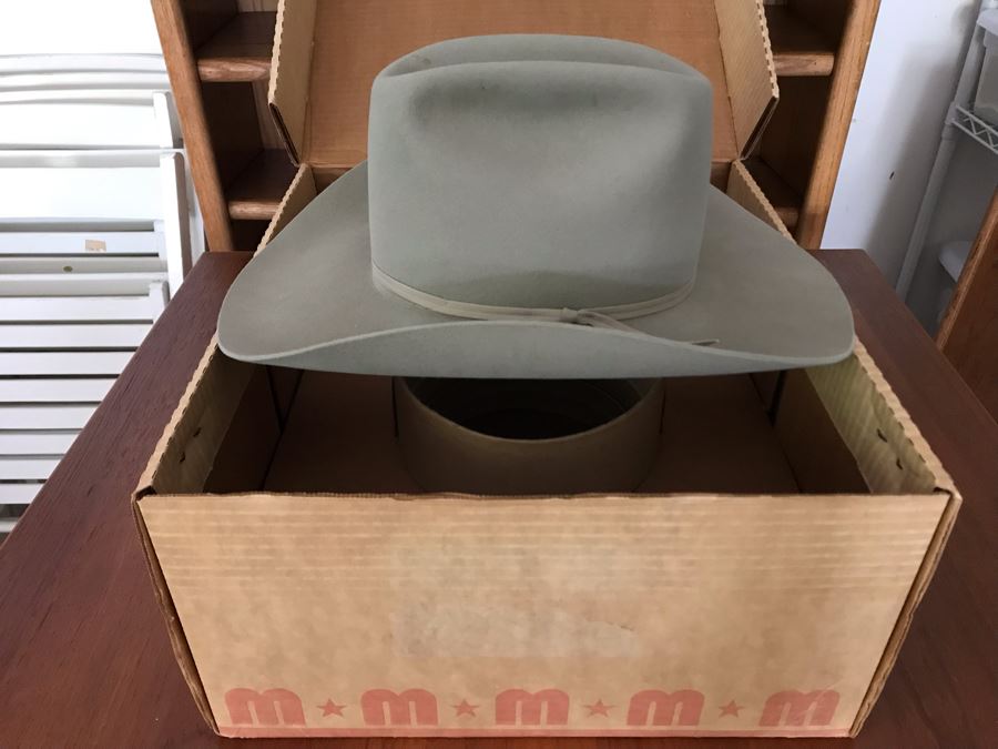 JUST ADDED - Miller Bros Westerns Cowboy Hat Size 7 1/8 Beaver