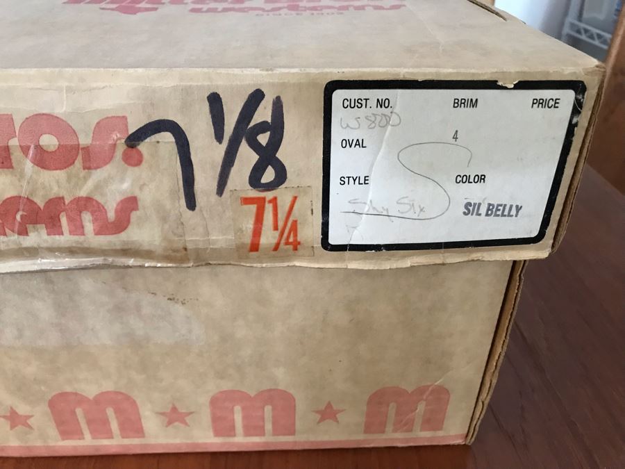 JUST ADDED - Miller Bros Westerns Cowboy Hat Size 7 1/8 Beaver [Photo 4]