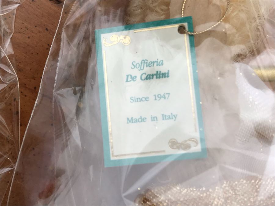 JUST ADDED - Plastic Bin Full Of Christmas Ornaments Mostly Glass Ornaments Including (4) Italian Soffieria De Carlini [Photo 5]