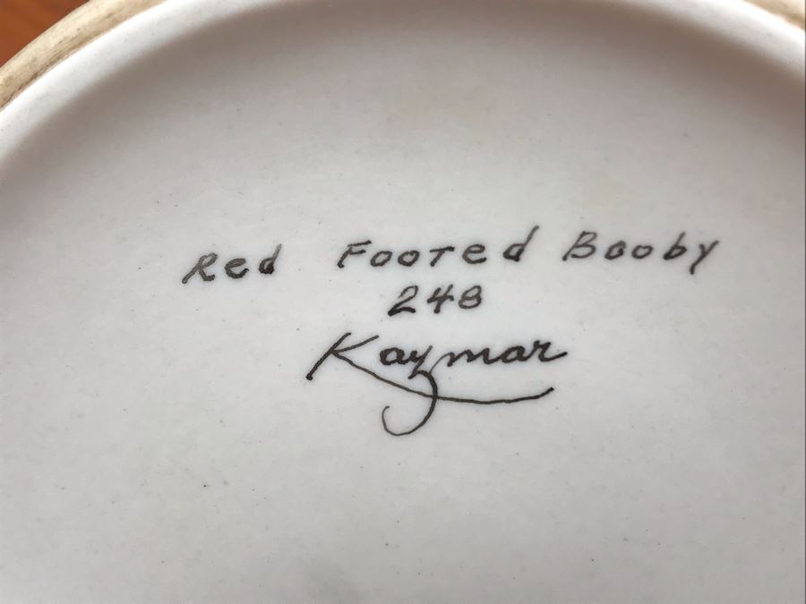 JUST ADDED - Kazmar Figurine 'Red Footed Booby' 248 6W X 6H [Photo 6]