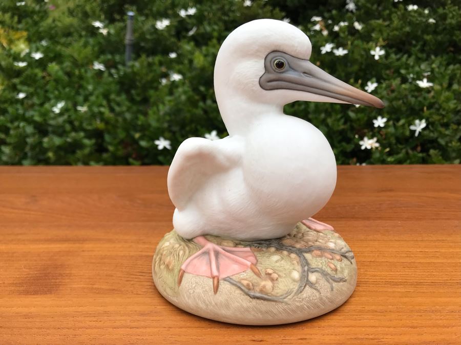 JUST ADDED - Kazmar Figurine 'Red Footed Booby' 248 6W X 6H