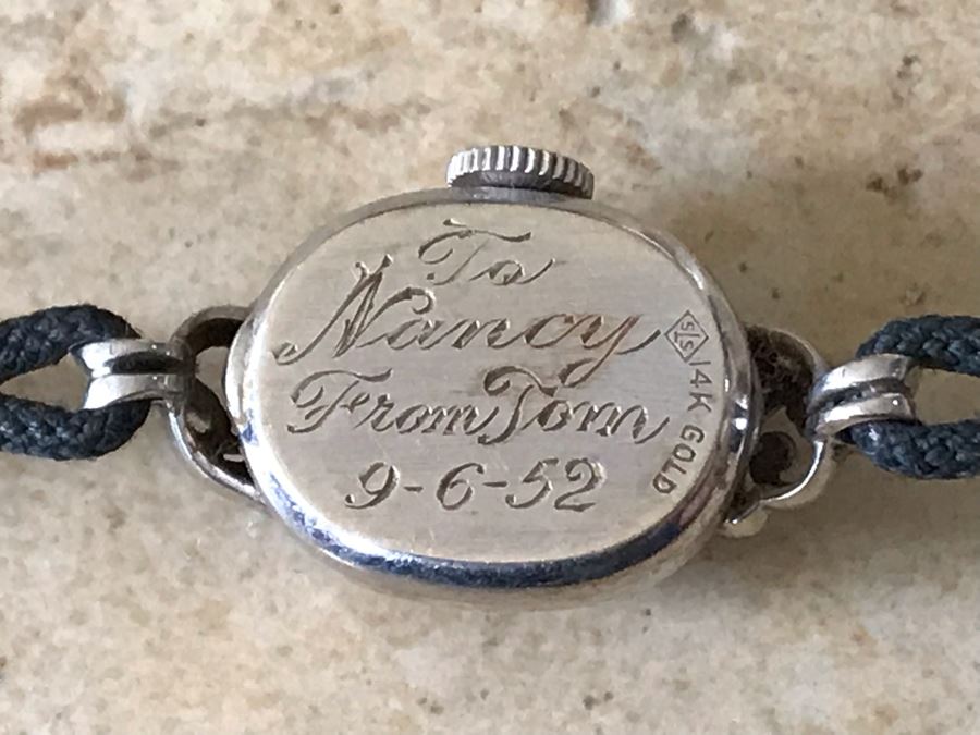 JUST ADDED - Vintage 14K Gold Lady Elgin Watch 10g [Photo 10]