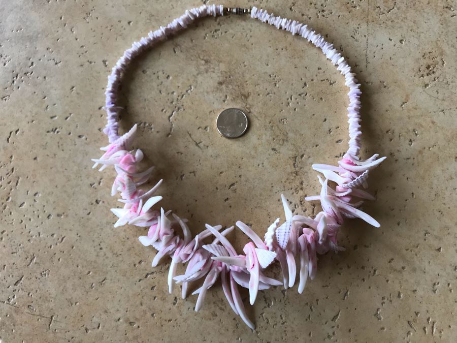 JUST ADDED - Organic Seashell Necklace [Photo 2]