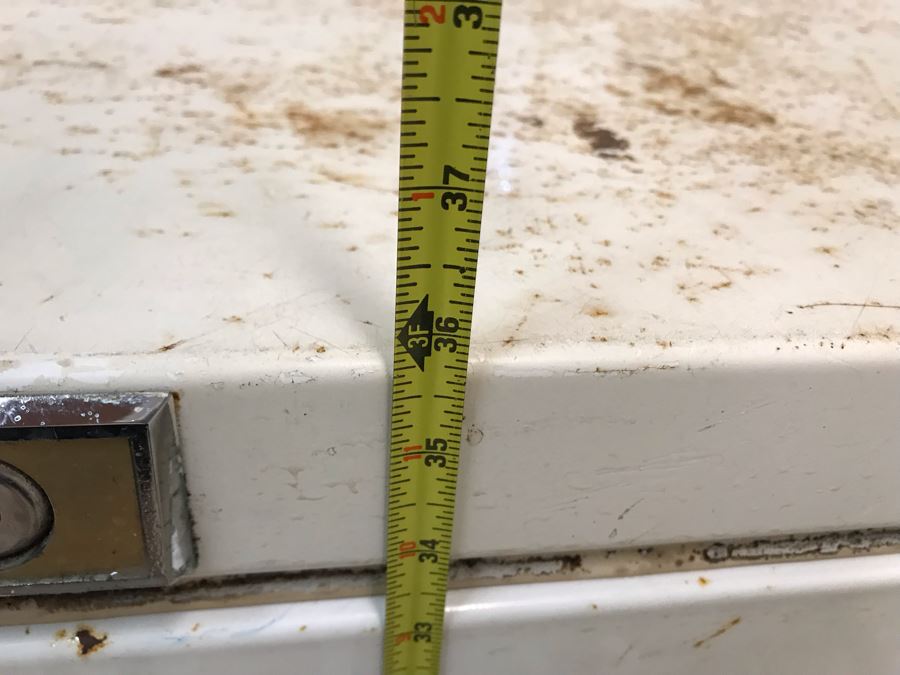 JUST ADDED - Sears Coldspot Freezer 18.2 Cu. Ft. Model 1643 50W X 28D X 36H [Photo 14]