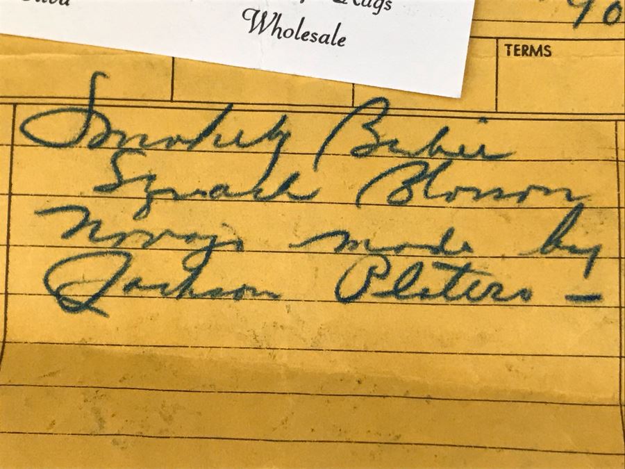 Vintage Native American Squash Blossom Necklace Navajo Made By Jackson Platero With Original Receipt Purchased In 1973 For $895 (Similar Necklace Is In Albuquerque Museum) 193.8g [Photo 16]