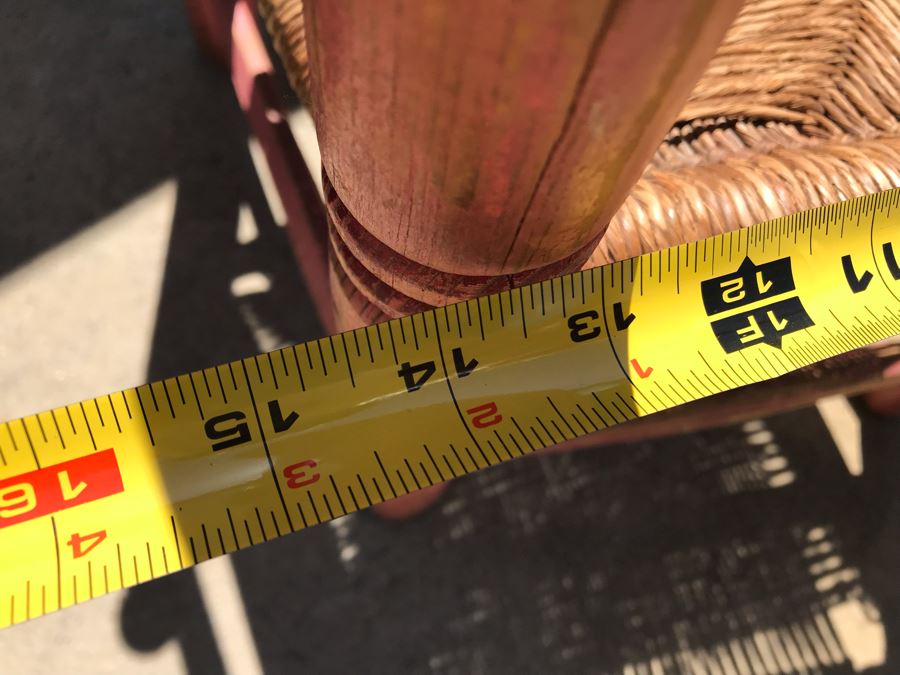 Vintage Hand Painted Mexican Child's Chair 17W X 14D X 25H [Photo 10]