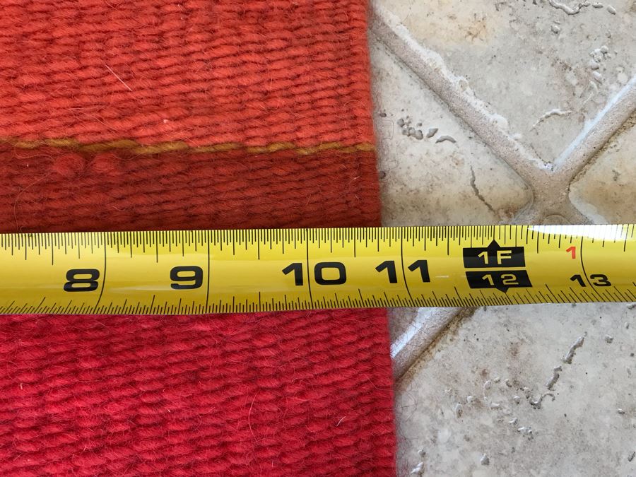 Pair Of Small Handwoven Wool Weavings Unknown Origin 11W X 15H [Photo 5]