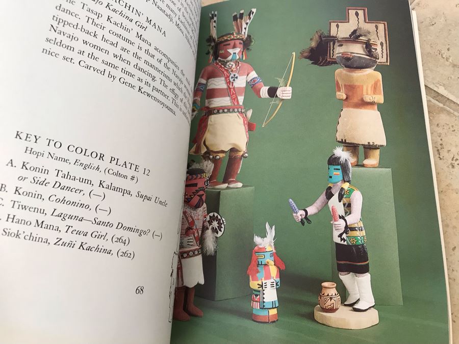 Hopi Kachinas The Complete Guide To Collecting Kachina Dolls By Barton Wright Book [Photo 7]