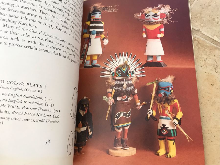 Hopi Kachinas The Complete Guide To Collecting Kachina Dolls By Barton Wright Book [Photo 9]