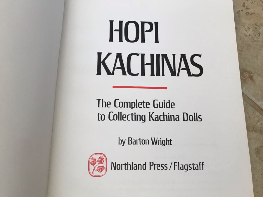 Hopi Kachinas The Complete Guide To Collecting Kachina Dolls By Barton Wright Book [Photo 3]