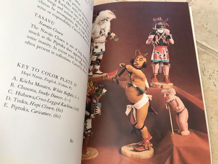 Hopi Kachinas The Complete Guide To Collecting Kachina Dolls By Barton Wright Book [Photo 5]