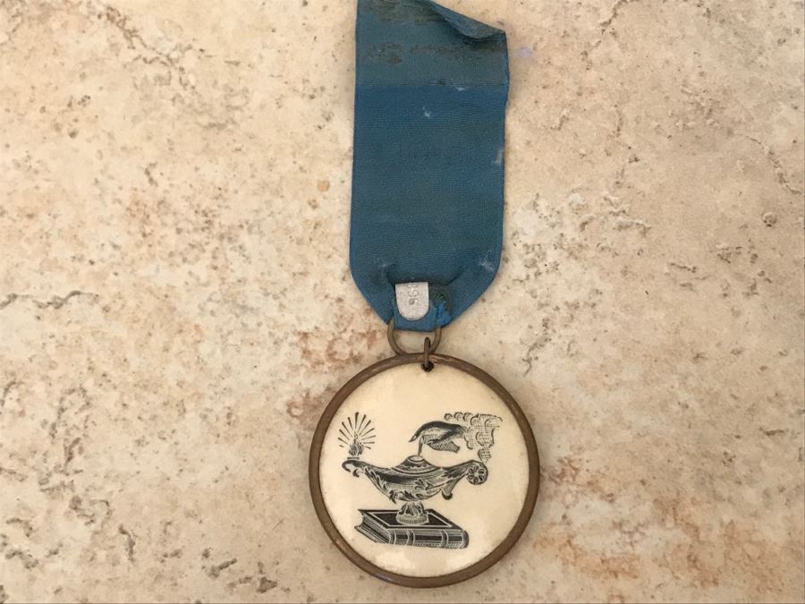 Antique 1899 Memphis, TN Annual Meeting Southern Educational Association Ribbon Medal [Photo 3]