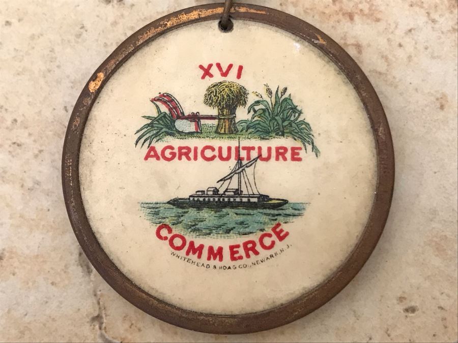 Antique 1899 Memphis, TN Annual Meeting Southern Educational Association Ribbon Medal [Photo 4]