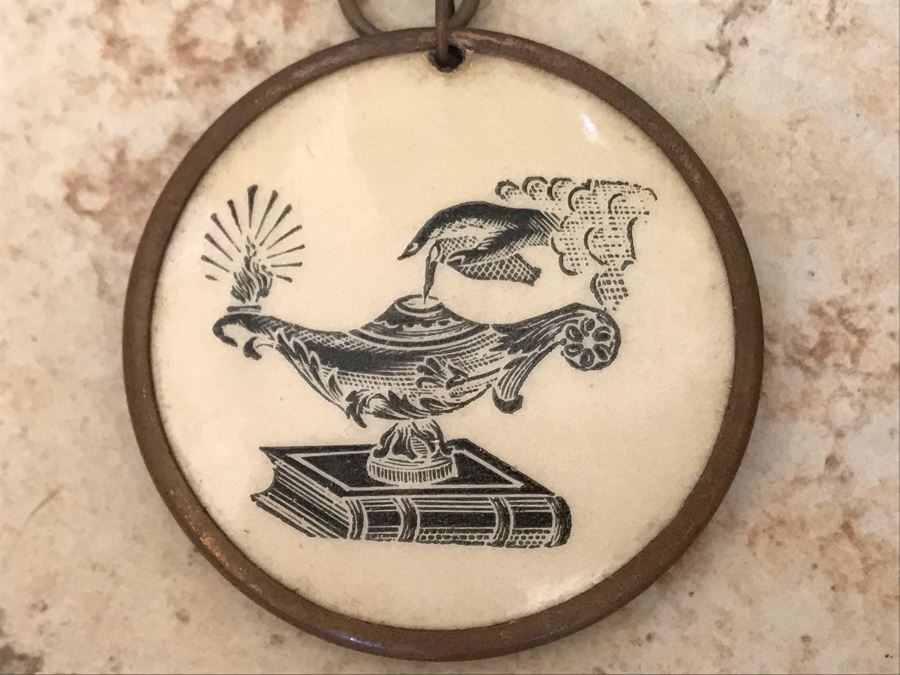 Antique 1899 Memphis, TN Annual Meeting Southern Educational Association Ribbon Medal [Photo 8]