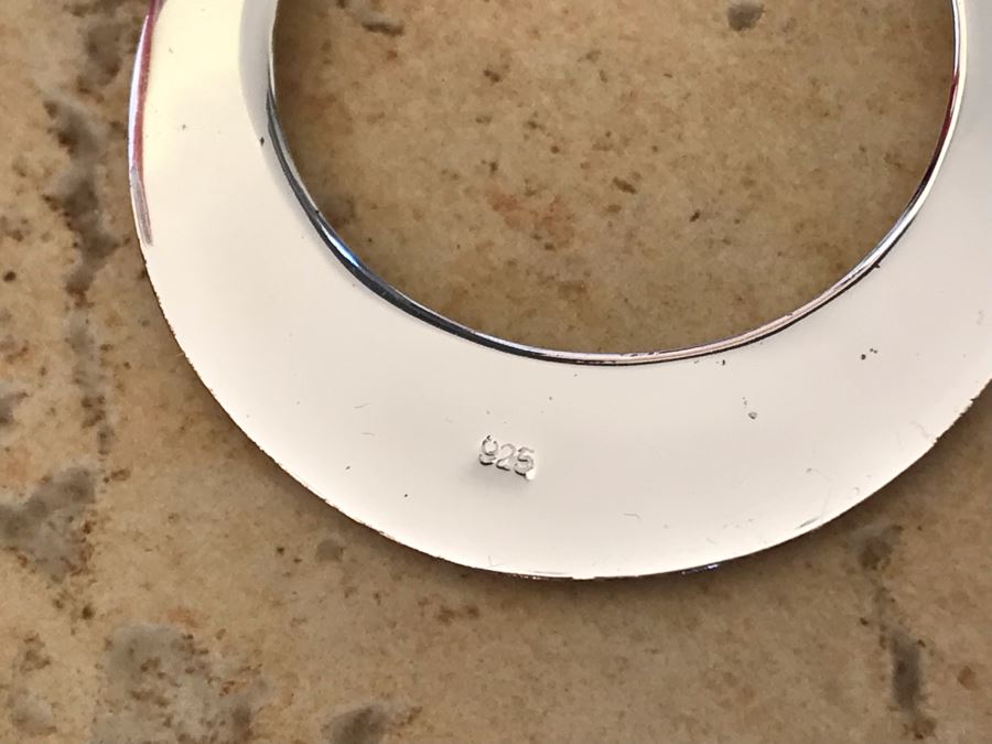 Sterling Silver Modern Earrings 17.6g [Photo 5]