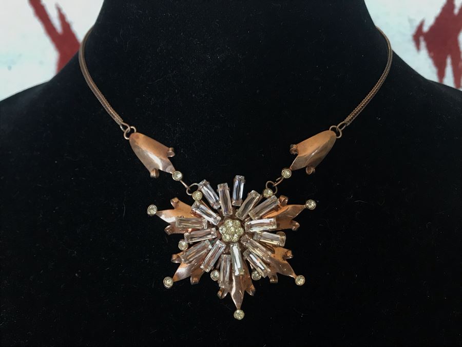 Vintage Sterling Silver Pendant Necklace 21.1g [Photo 2]