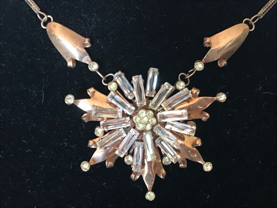 Vintage Sterling Silver Pendant Necklace 21.1g [Photo 4]