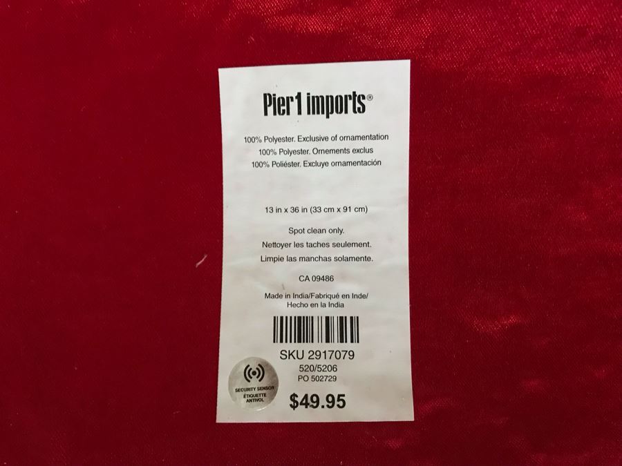 LAST MINUTE ADD - 4th Of July Lot - American Flag Beaded Runner 13 X 36 And (2) Bowls With Star Decorations [Photo 5]