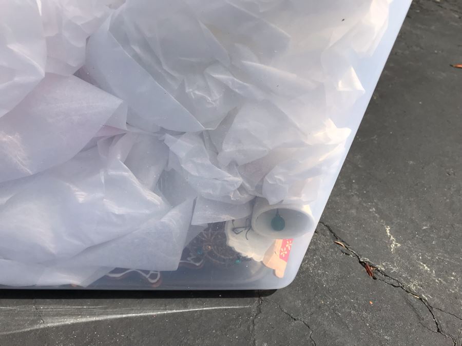 LAST MINUTE ADD - Bin Filled With Various Christmas Ornaments [Photo 6]
