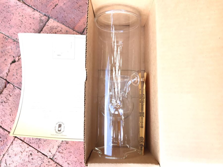 LAST MINUTE ADD - New Handblow Glass Wolfard Lamp [Photo 1]