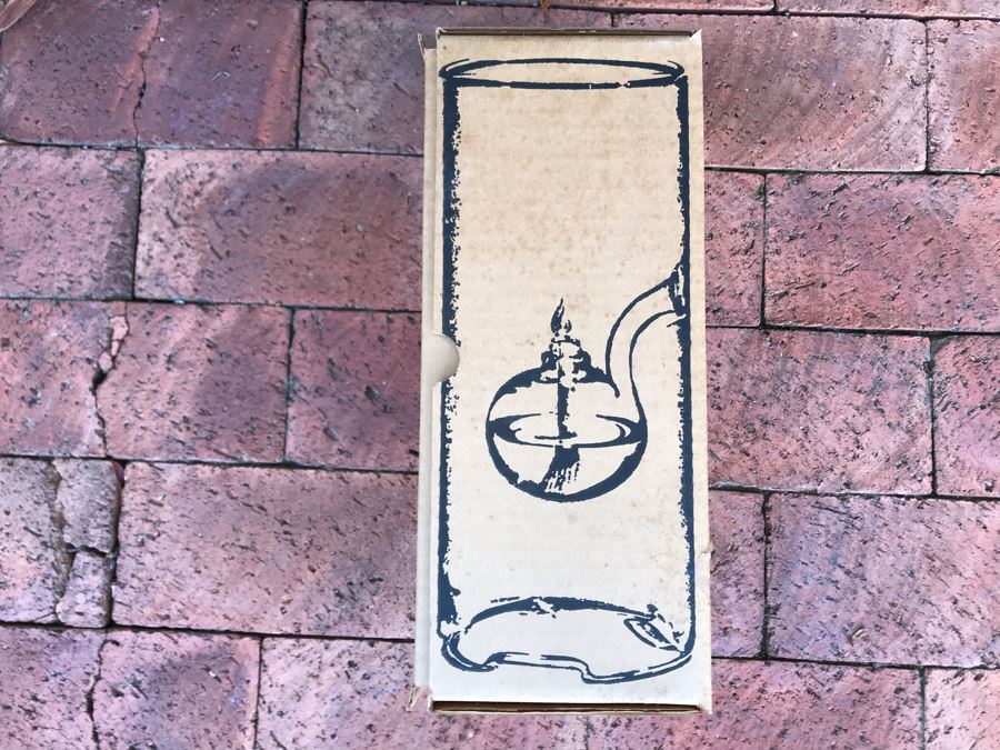 LAST MINUTE ADD - New Handblow Glass Wolfard Lamp [Photo 5]