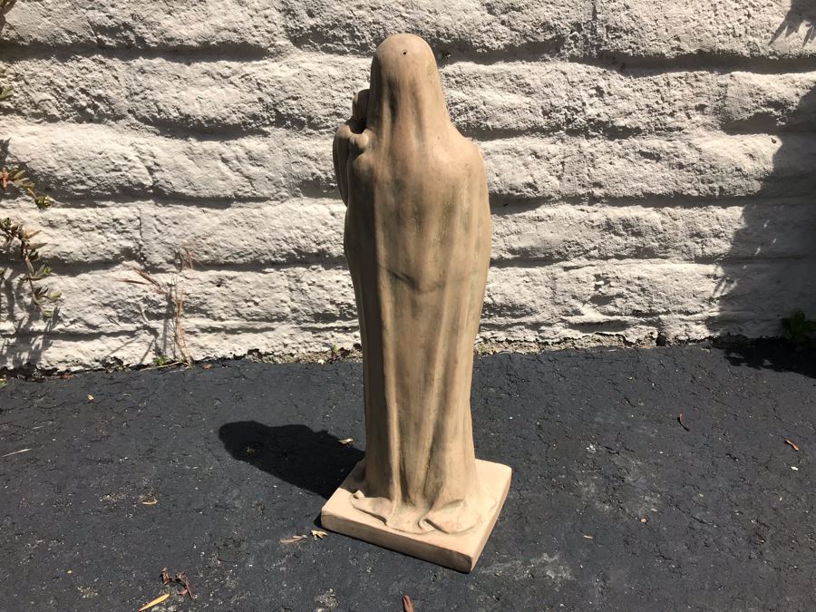 LAST MINUTE ADD - Cantagalli Pottery Virgin Mary Sculpture Made In Italy [Photo 5]