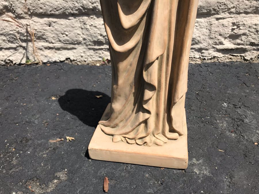 LAST MINUTE ADD - Cantagalli Pottery Virgin Mary Sculpture Made In Italy [Photo 4]