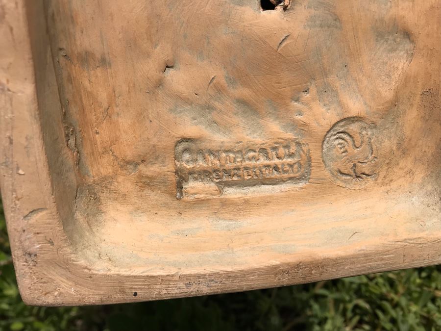 LAST MINUTE ADD - Cantagalli Pottery Virgin Mary Sculpture Made In Italy [Photo 6]