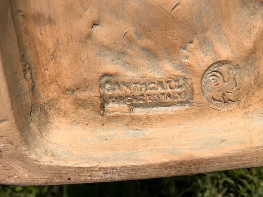 LAST MINUTE ADD - Cantagalli Pottery Virgin Mary Sculpture Made In Italy [Photo 7]