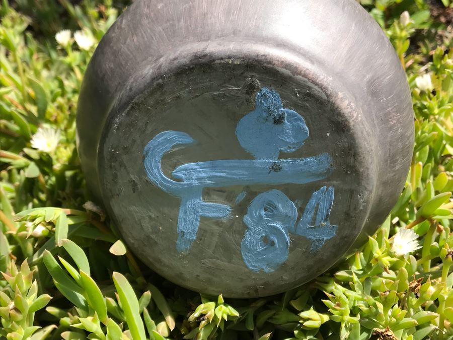 LAST MINUTE ADD - Signed Pottery Vase [Photo 5]