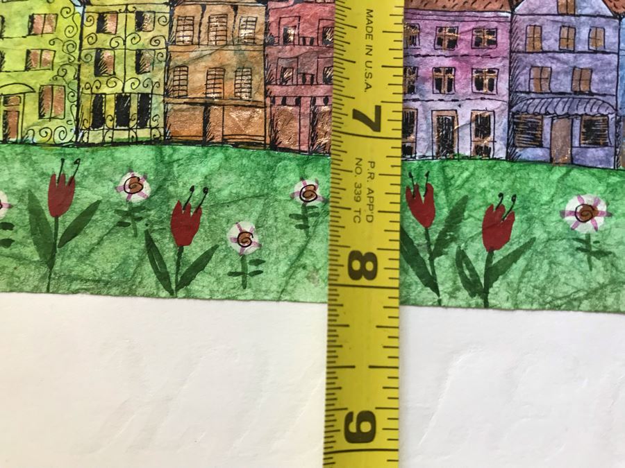 LAST MINUTE ADD - Signed Angelic Watercolor Painting By L. Bogatro 11.5 X 8 [Photo 8]