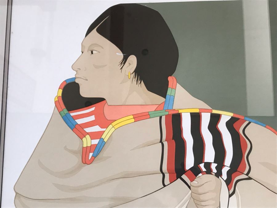 LAST MINUTE ADD - Signed Limited Edition Print Titled 'Mexican Woman III' By Ikki Matsumoto 21 X 17 [Photo 6]