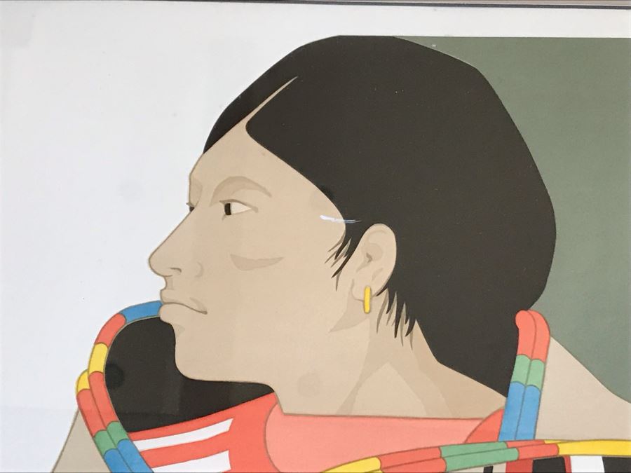 LAST MINUTE ADD - Signed Limited Edition Print Titled 'Mexican Woman III' By Ikki Matsumoto 21 X 17 [Photo 5]