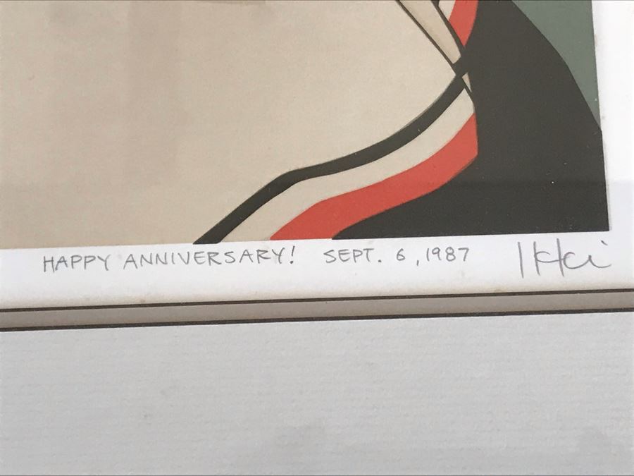 LAST MINUTE ADD - Signed Limited Edition Print Titled 'Mexican Woman III' By Ikki Matsumoto 21 X 17 [Photo 4]