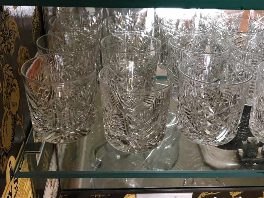 LAST MINUTE ADD - Crystal Barware Glasses, Liquour Decanter, SoadStream - All Items On Shelves And Bar Counter [Photo 3]