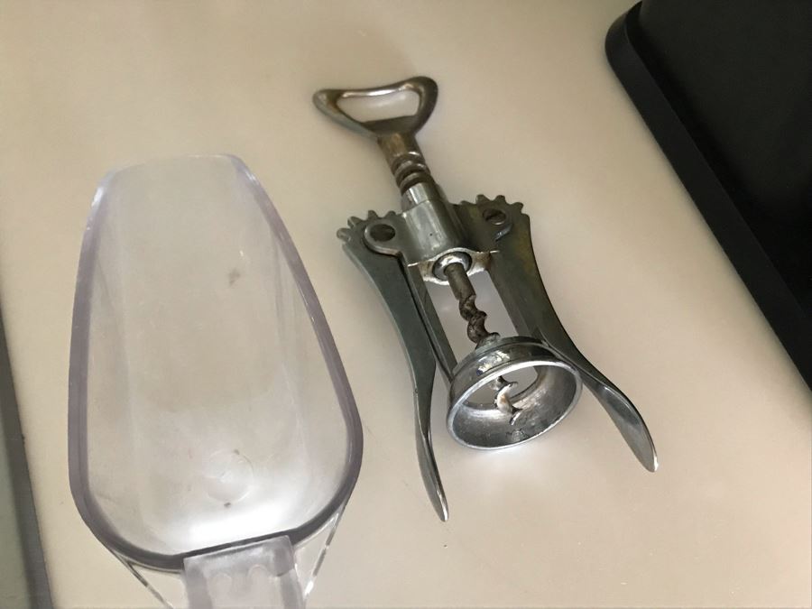 LAST MINUTE ADD - Crystal Barware Glasses, Liquour Decanter, SoadStream - All Items On Shelves And Bar Counter [Photo 15]