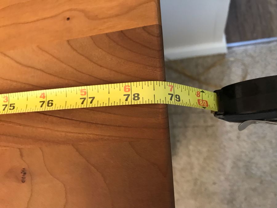 Danish Modern Ansager Solid Wood Credenza Buffet Sideboard 79W X 23D X 33H [Photo 12]