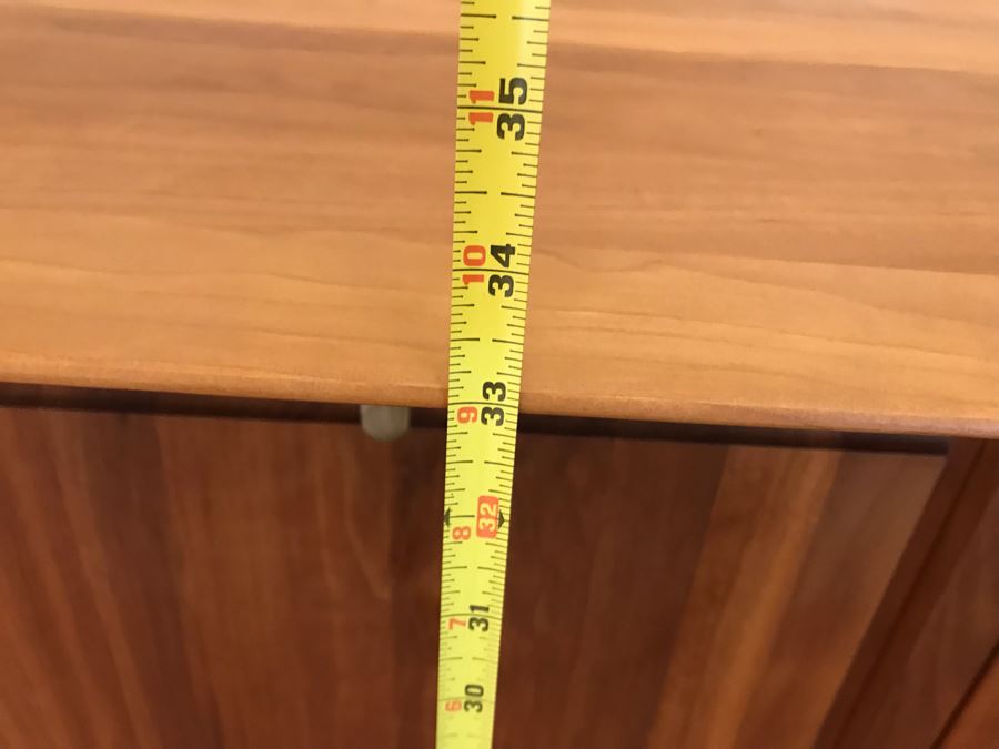 Danish Modern Ansager Solid Wood Credenza Buffet Sideboard 79W X 23D X 33H [Photo 14]