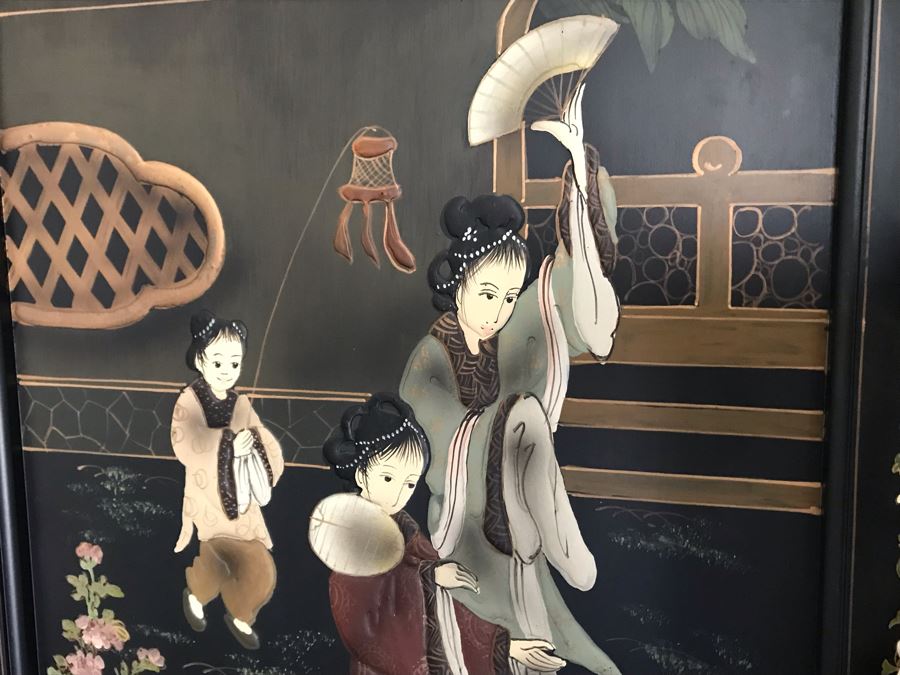 Asian Secretary Desk (Missing Several Drawer Pulls) [Photo 9]