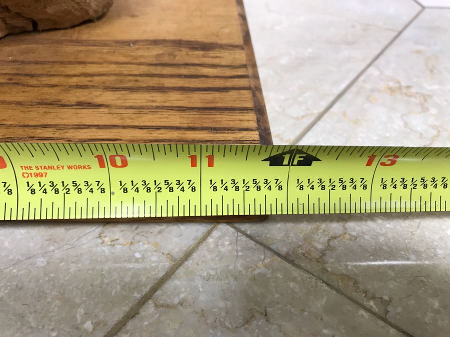 Sculptural Copper And Wood Water Fountain 12W X 8D X 23H [Photo 8]