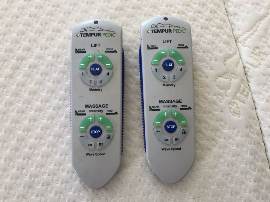 TemperPedic Adjustable King Size Bed 76 X 80 With Remotes