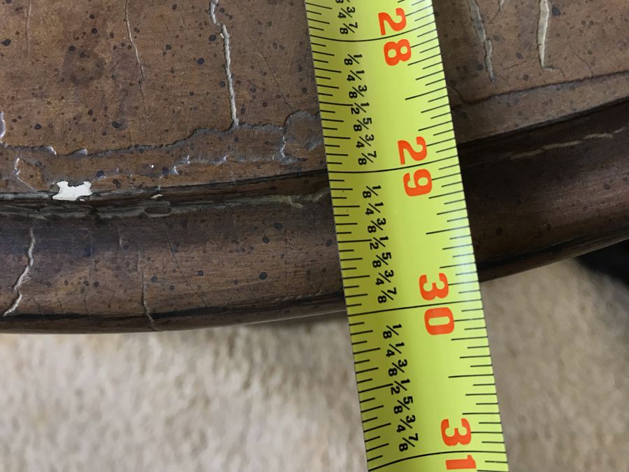 Custom Round 3-Drawer Side Table Dresser 30W X 24H [Photo 7]