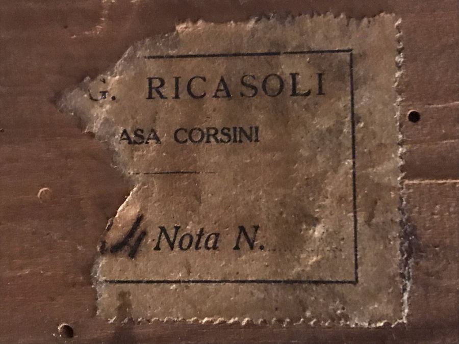 Large Original Antique Religious Oil Painting Of Jesus Blessing Children In Antique Wooden Painting From Rome Italy Measures 76W X 50H Frame Measures 90W X 64H - Has Reserve Price [Photo 32]